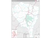 Lewis County, WV <br /> Wall Map <br /> Premium Style 2025 Map