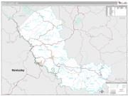 Mingo County, WV <br /> Wall Map <br /> Premium Style 2025 Map