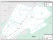 Monroe County, WV <br /> Wall Map <br /> Premium Style 2025 Map