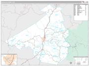 Nicholas County, WV <br /> Wall Map <br /> Premium Style 2025 Map