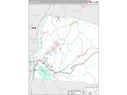 Ohio County, WV <br /> Wall Map <br /> Premium Style 2025 Map
