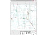 Barron County, WI <br /> Wall Map <br /> Premium Style 2025 Map