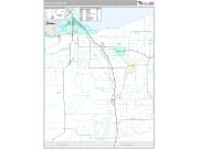 Douglas County, WI <br /> Wall Map <br /> Premium Style 2025 Map