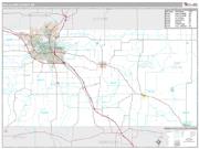 Eau Claire County, WI <br /> Wall Map <br /> Premium Style 2025 Map