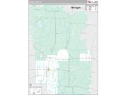 Forest County, WI <br /> Wall Map <br /> Premium Style 2025 Map