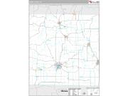 Green County, WI <br /> Wall Map <br /> Premium Style 2025 Map