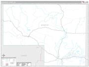 Menominee County, WI <br /> Wall Map <br /> Premium Style 2025 Map