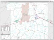 Monroe County, WI <br /> Wall Map <br /> Premium Style 2025 Map