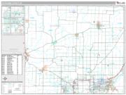 Outagamie County, WI <br /> Wall Map <br /> Premium Style 2025 Map