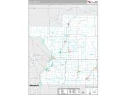 Polk County, WI <br /> Wall Map <br /> Premium Style 2025 Map