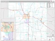 Portage County, WI <br /> Wall Map <br /> Premium Style 2025 Map