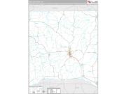 Richland County, WI <br /> Wall Map <br /> Premium Style 2025 Map