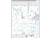 Sheboygan County, WI <br /> Wall Map <br /> Premium Style 2025 Map