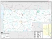 Vernon County, WI <br /> Wall Map <br /> Premium Style 2025 Map