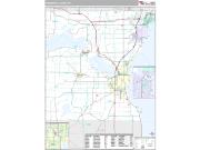 Winnebago County, WI <br /> Wall Map <br /> Premium Style 2025 Map