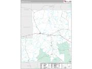 Carbon County, WY <br /> Wall Map <br /> Premium Style 2025 Map