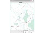 Crook County, WY <br /> Wall Map <br /> Premium Style 2025 Map