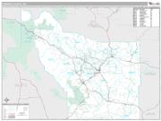 Fremont County, WY <br /> Wall Map <br /> Premium Style 2025 Map