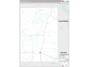 Niobrara County, WY <br /> Wall Map <br /> Premium Style 2025 Map