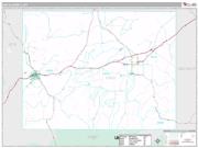 Uinta County, WY <br /> Wall Map <br /> Premium Style 2025 Map