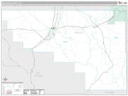 Washakie County, WY <br /> Wall Map <br /> Premium Style 2025 Map