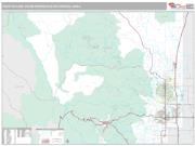 Fort Collins Metro Area <br /> Wall Map <br /> Premium Style 2025 Map