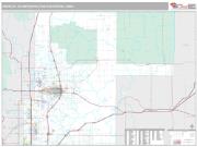 Greeley Metro Area <br /> Wall Map <br /> Premium Style 2025 Map