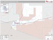 Yuma Metro Area <br /> Wall Map <br /> Premium Style 2025 Map