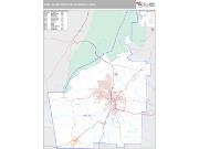 Rome Metro Area <br /> Wall Map <br /> Premium Style 2025 Map