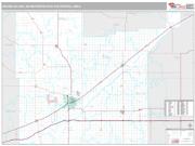 Grand Island Metro Area <br /> Wall Map <br /> Premium Style 2025 Map