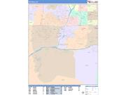 Avondale <br /> Wall Map <br /> Color Cast Style 2025 Map