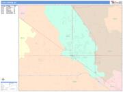 Casa Grande <br /> Wall Map <br /> Color Cast Style 2025 Map