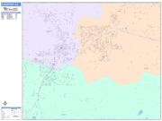 Flagstaff <br /> Wall Map <br /> Color Cast Style 2025 Map