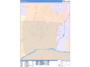 Goodyear <br /> Wall Map <br /> Color Cast Style 2025 Map