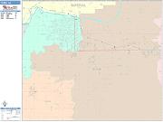 Yuma <br /> Wall Map <br /> Color Cast Style 2025 Map