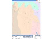 Aliso Viejo <br /> Wall Map <br /> Color Cast Style 2025 Map