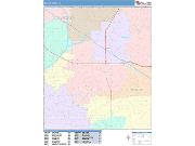 Buena Park <br /> Wall Map <br /> Color Cast Style 2025 Map