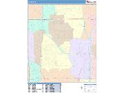 Carson <br /> Wall Map <br /> Color Cast Style 2025 Map