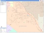 Chino Hills <br /> Wall Map <br /> Color Cast Style 2025 Map