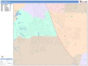Elk Grove <br /> Wall Map <br /> Color Cast Style 2025 Map