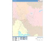 Escondido <br /> Wall Map <br /> Color Cast Style 2025 Map