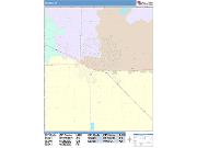 Merced <br /> Wall Map <br /> Color Cast Style 2025 Map
