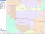 Ontario <br /> Wall Map <br /> Color Cast Style 2025 Map