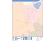 Perris <br /> Wall Map <br /> Color Cast Style 2025 Map