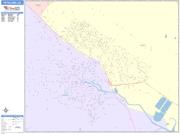 Petaluma <br /> Wall Map <br /> Color Cast Style 2025 Map