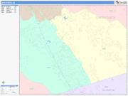 San Ramon <br /> Wall Map <br /> Color Cast Style 2025 Map