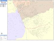 Temecula <br /> Wall Map <br /> Color Cast Style 2025 Map