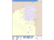 Tracy <br /> Wall Map <br /> Color Cast Style 2025 Map
