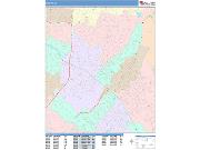 Tustin <br /> Wall Map <br /> Color Cast Style 2025 Map