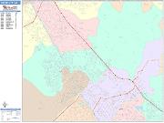 Union City <br /> Wall Map <br /> Color Cast Style 2025 Map
